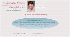 Desktop Screenshot of goodlifecoaching.com